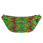 Rasta Striped Pattern Print Fanny Pack