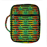Rasta Striped Pattern Print Front Pocket Bible Bag
