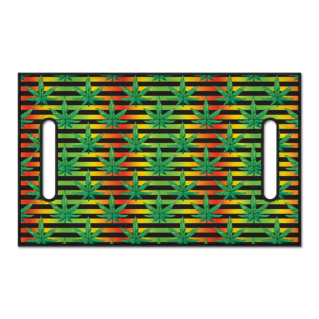 Rasta Striped Pattern Print Golf Cart Seat Cover