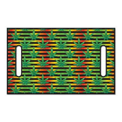 Rasta Striped Pattern Print Golf Cart Seat Cover