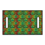 Rasta Striped Pattern Print Golf Cart Seat Cover