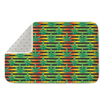 Rasta Striped Pattern Print Indoor Door Mat