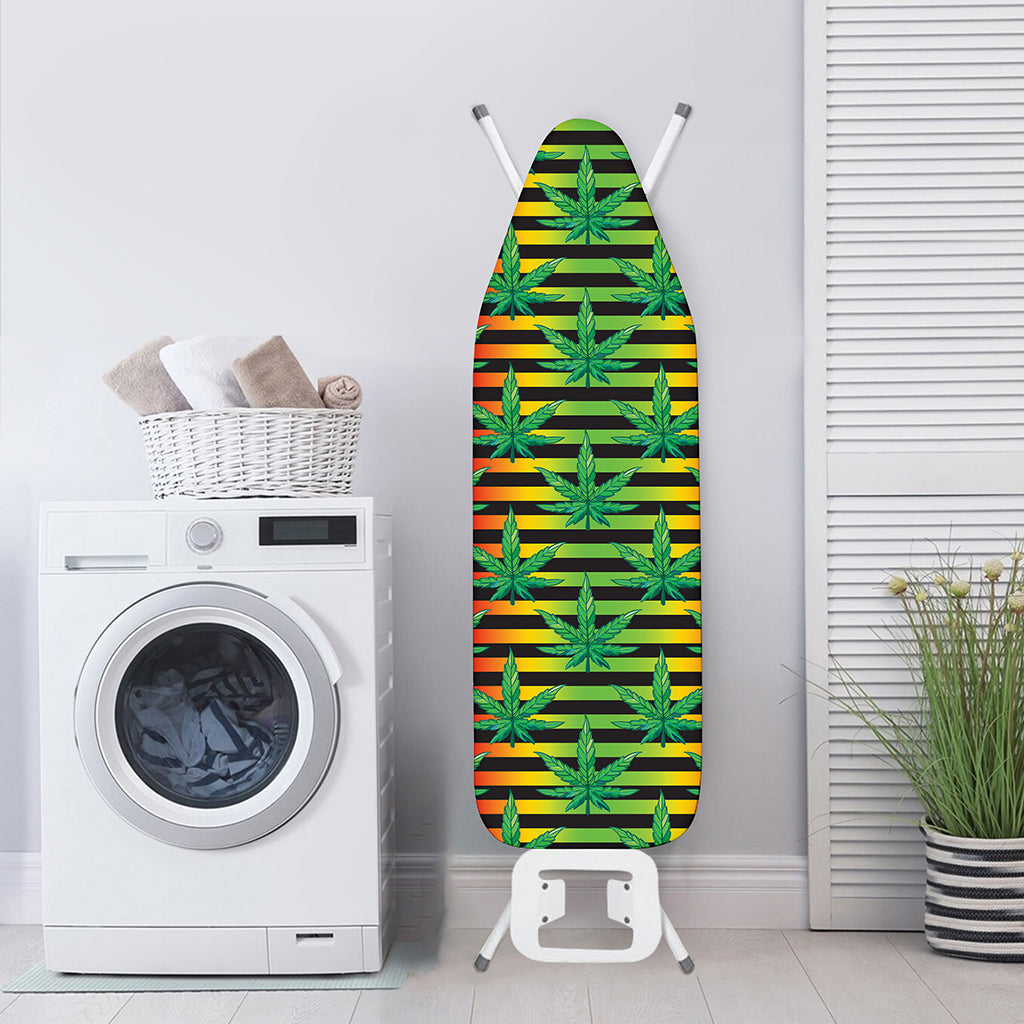 Rasta Striped Pattern Print Ironing Board Cover