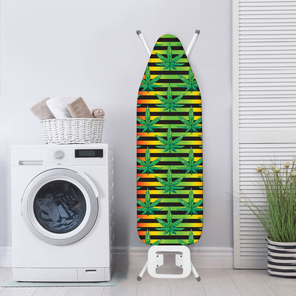 Rasta Striped Pattern Print Ironing Board Cover