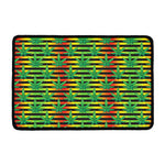 Rasta Striped Pattern Print Kitchen Mat