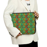 Rasta Striped Pattern Print Laptop Sleeve