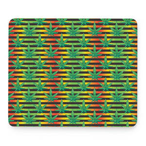 Rasta Striped Pattern Print Mouse Pad