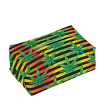 Rasta Striped Pattern Print Rectangle Tissue Box Cover