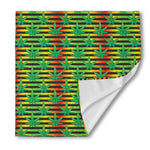 Rasta Striped Pattern Print Silk Bandana