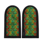 Rasta Striped Pattern Print Skillet Handle Cover