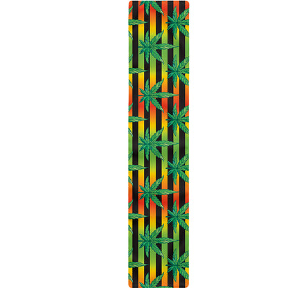 Rasta Striped Pattern Print Table Runner