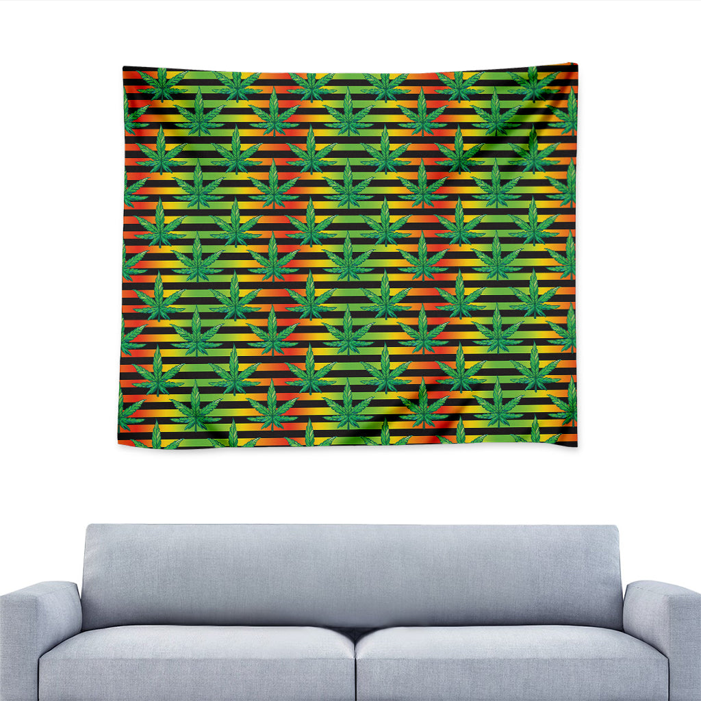 Rasta Striped Pattern Print Tapestry