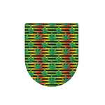 Rasta Striped Pattern Print Toilet Lid Cover