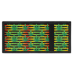 Rasta Striped Pattern Print Trifold Wallet