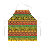 Rasta Tribal Pattern Print Adjustable Apron