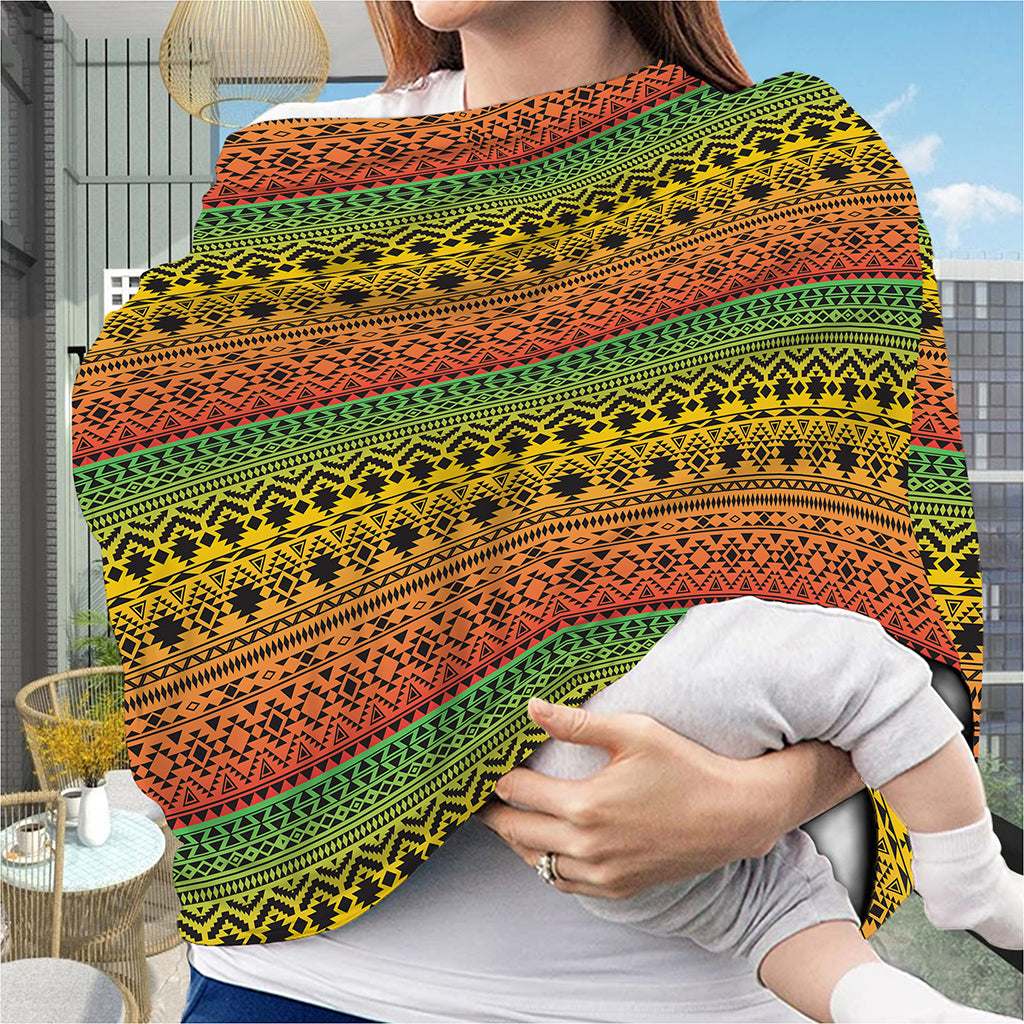 Rasta Tribal Pattern Print Baby Seat Cover