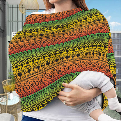 Rasta Tribal Pattern Print Baby Seat Cover