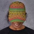 Rasta Tribal Pattern Print Baseball Cap