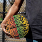 Rasta Tribal Pattern Print Basketball