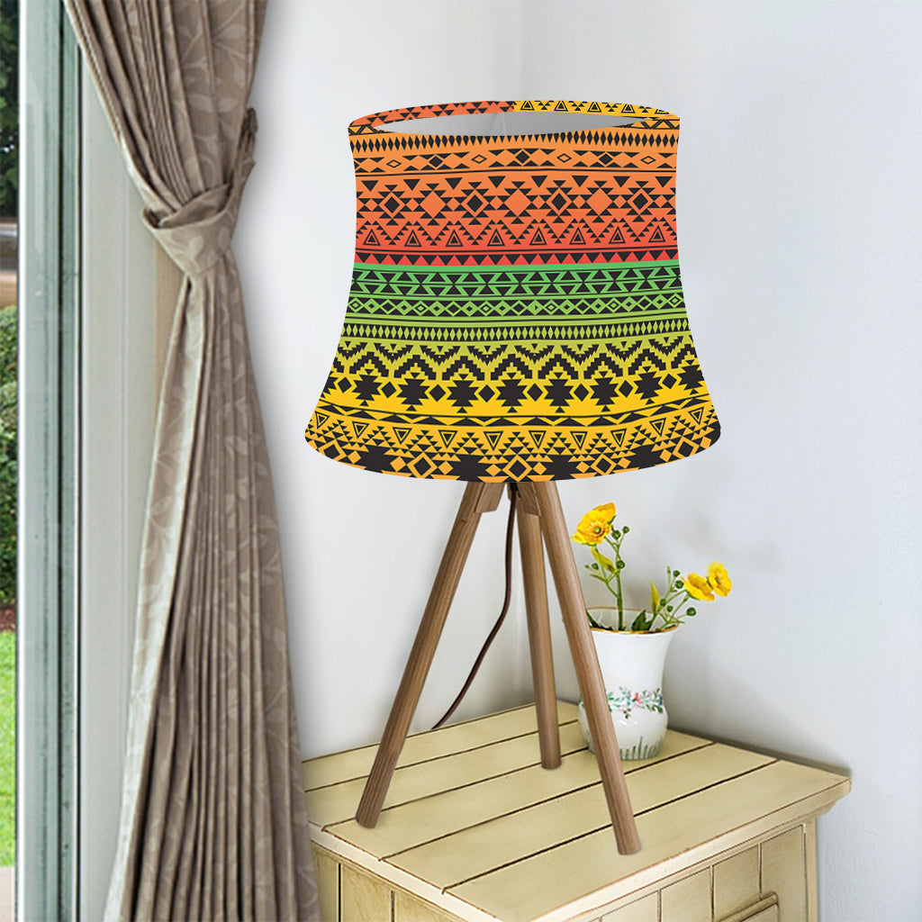 Rasta Tribal Pattern Print Bell Lamp Shade