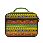 Rasta Tribal Pattern Print Briefcase Bible Bag