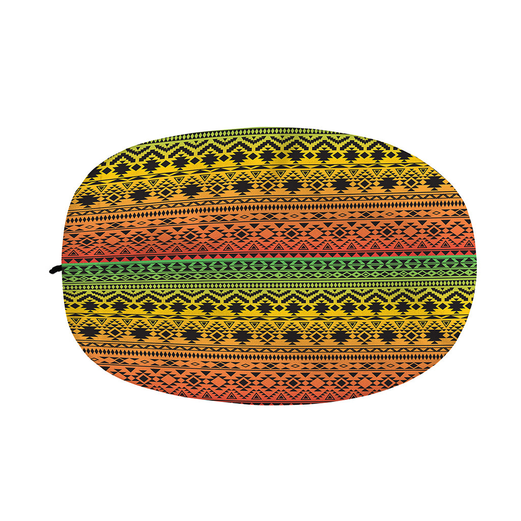 Rasta Tribal Pattern Print Car Side Mirror Covers
