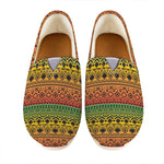 Rasta Tribal Pattern Print Casual Shoes