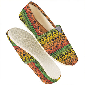 Rasta Tribal Pattern Print Casual Shoes