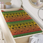 Rasta Tribal Pattern Print Changing Pad Cover