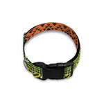 Rasta Tribal Pattern Print Dog Collar