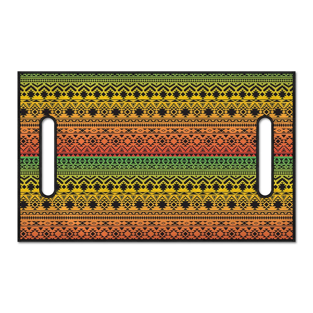 Rasta Tribal Pattern Print Golf Cart Seat Cover