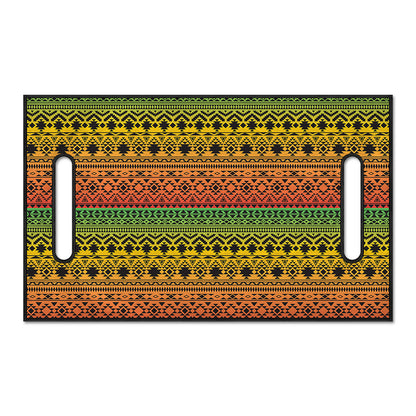 Rasta Tribal Pattern Print Golf Cart Seat Cover