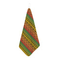 Rasta Tribal Pattern Print Hand Towel