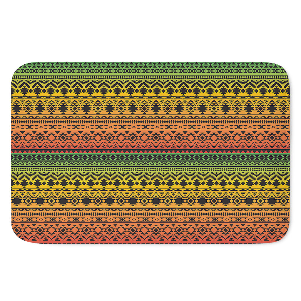 Rasta Tribal Pattern Print Indoor Door Mat