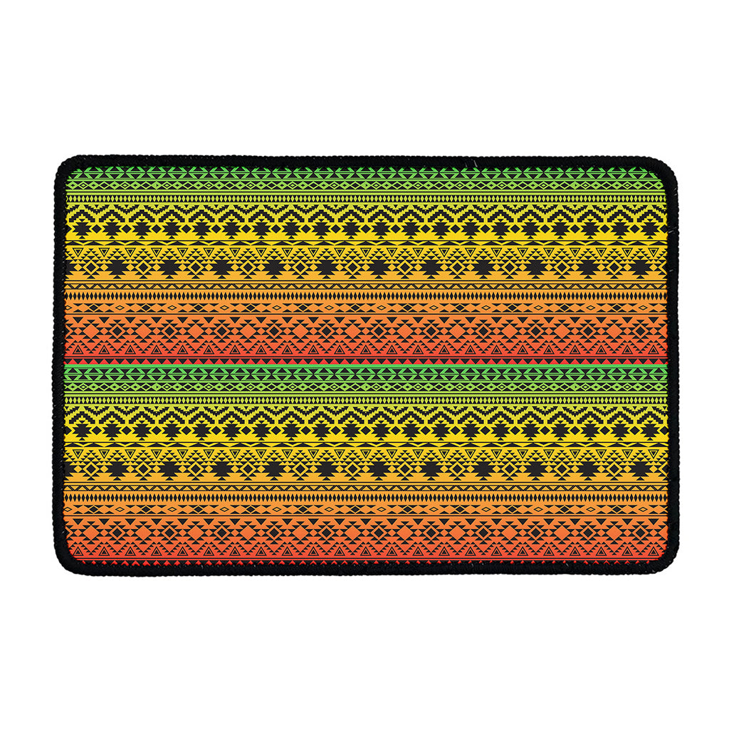 Rasta Tribal Pattern Print Kitchen Mat