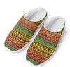 Rasta Tribal Pattern Print Mesh Casual Shoes