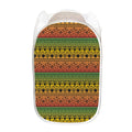 Rasta Tribal Pattern Print Mesh Laundry Hamper