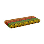 Rasta Tribal Pattern Print Piano Keyboard Cover