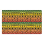 Rasta Tribal Pattern Print Polyester Doormat