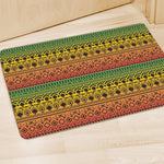 Rasta Tribal Pattern Print Polyester Doormat