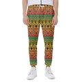 Rasta Tribal Pattern Print Joggers