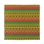 Rasta Tribal Pattern Print Silk Bandana