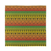 Rasta Tribal Pattern Print Silk Bandana