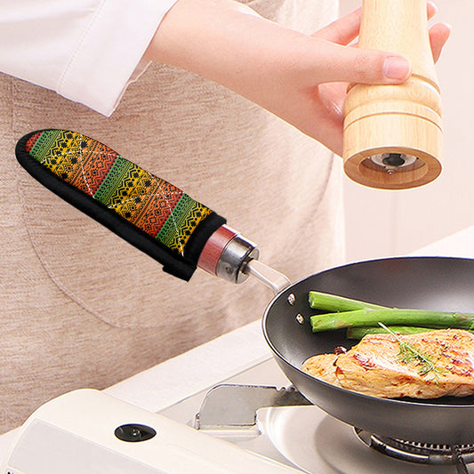 Rasta Tribal Pattern Print Skillet Handle Cover