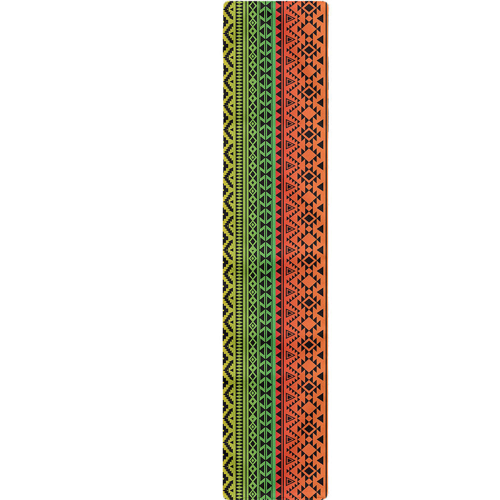 Rasta Tribal Pattern Print Table Runner