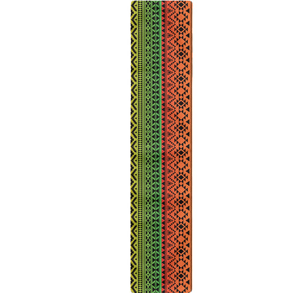 Rasta Tribal Pattern Print Table Runner