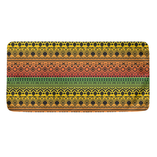 Rasta Tribal Pattern Print Towel
