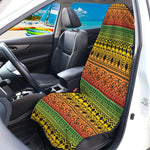 Rasta Tribal Pattern Print Waterproof Car Seat Cover