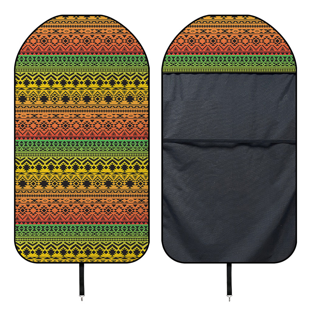 Rasta Tribal Pattern Print Waterproof Car Seat Cover