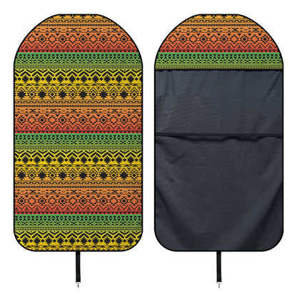 Rasta Tribal Pattern Print Waterproof Car Seat Cover